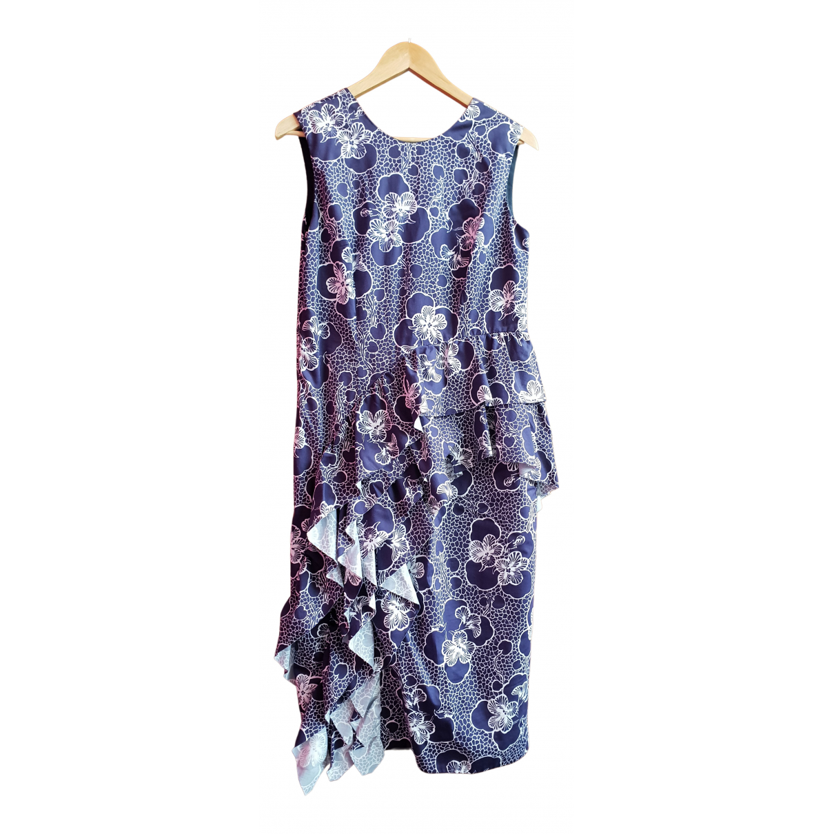 Maxi dress Dries Van Noten Blue size 38 